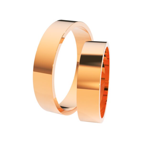 KIANIT JEWELRY - класичні обручки з червоного золота