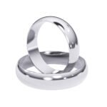 KIANIT JEWELRY - Classic wedding rings in white gold