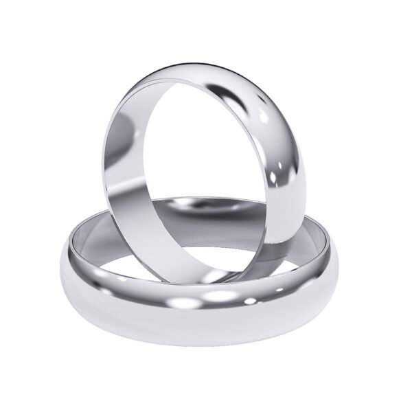 KIANIT JEWELRY - Classic wedding rings in white gold