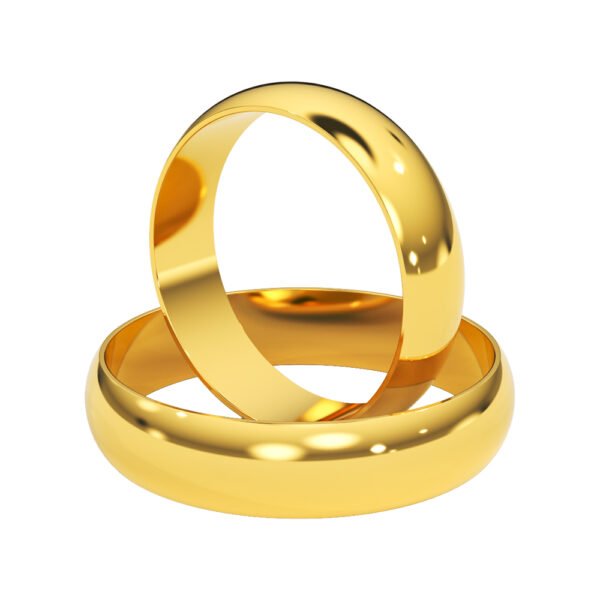 KIANIT JEWELRY - Classic yellow gold wedding rings