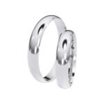 KIANIT JEWELRY - классические обручальные кольца из белого золота