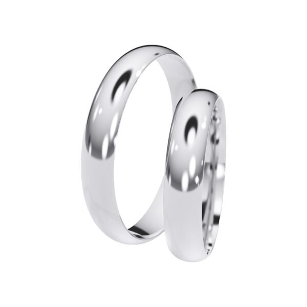 KIANIT JEWELRY - классические обручальные кольца из белого золота
