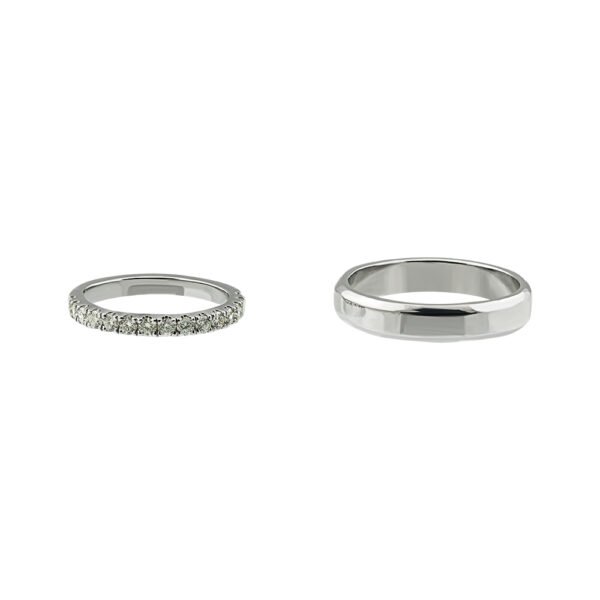 KIANIT JEWELRY - обручальные кольца из белого золота