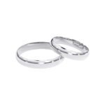 KIANIT JEWELRY - классические обручальные кольца из белого золота
