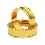 KIANIT JEWELRY - Classic wedding rings in yellow gold
