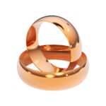 KIANIT JEWELRY - classic wedding rings, red gold