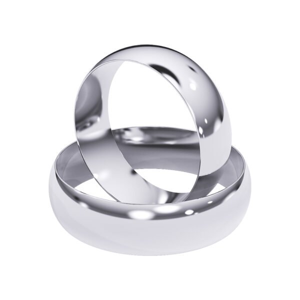 KIANIT JEWELRY - classic wedding bands, white gold
