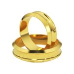 KIANIT JEWELRY - классические обручальные кольца, желтое золото