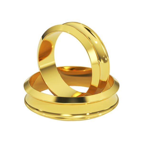 KIANIT JEWELRY - классические обручальные кольца, желтое золото
