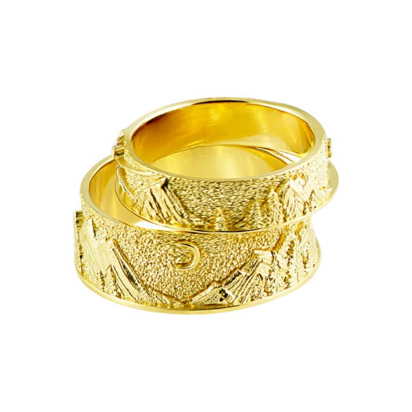 KIANIT JEWELRY - обручальные кольца из желтого золота