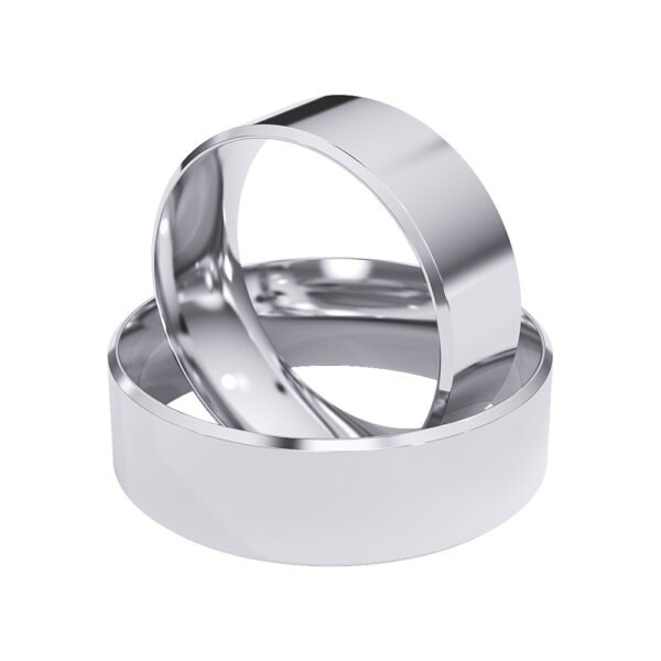 KIANIT JEWELRY - классические обручальные кольца из белого золота