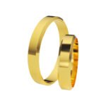 KIANIT JEWELRY - классические обручальные кольца из желтого золота