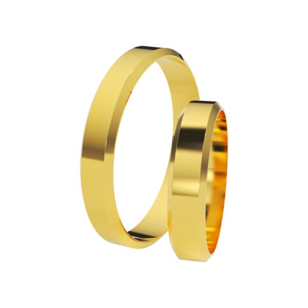 KIANIT JEWELRY - классические обручальные кольца из желтого золота
