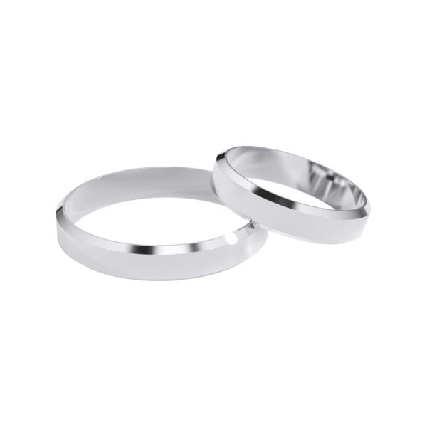 KIANIT JEWELRY - классические обручальные кольца из белого золота