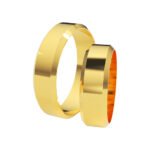 KIANIT JEWELRY - klasyczne obrączki ślubne, żółte złoto