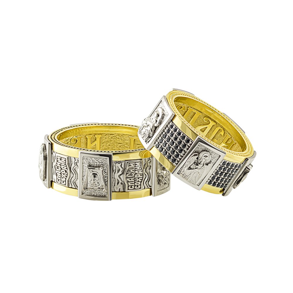 KIANIT JEWELRY - обручальные кольца из желтого и белого золота
