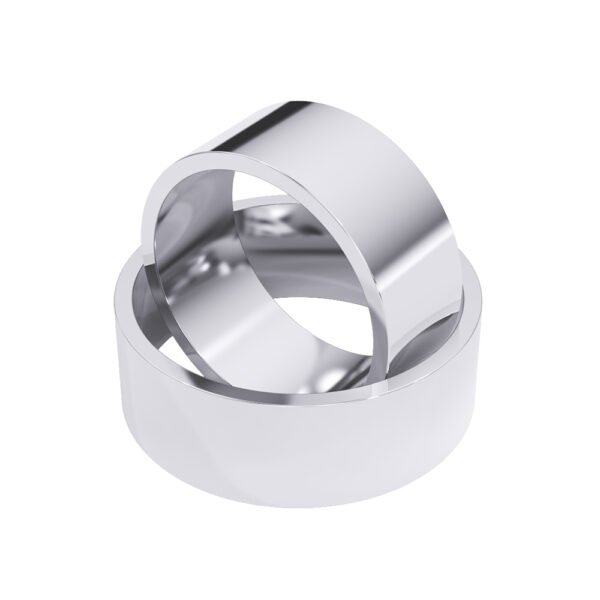 KIANIT JEWELRY - классические обручальные кольца, белое золото