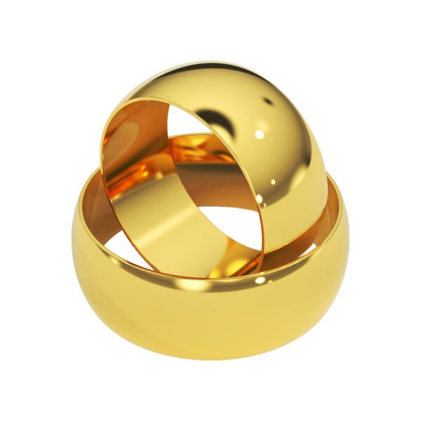 KIANIT JEWELRY - klasyczne pierścionki zaręczynowe z żółtego złota