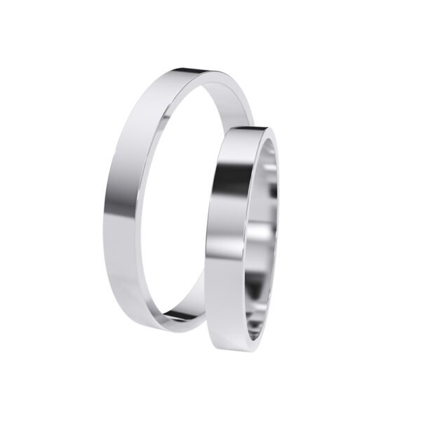 KIANIT JEWELRY - классические обручальные кольца, белое золото