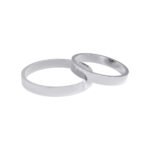 KIANIT JEWELRY - классические обручальные кольца, белое золото