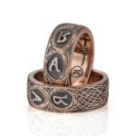 KIANIT JEWELRY- obrączki ślubne z czerwonego złota