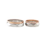 KIANIT JEWELRY - обручальные кольца из красного и белого золота