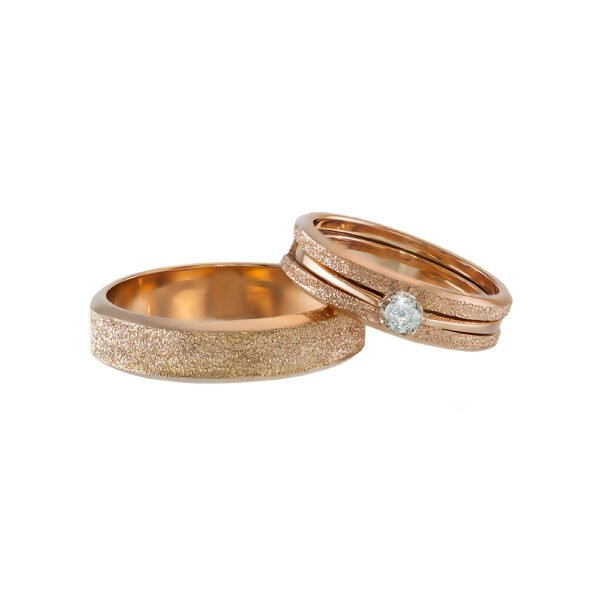 KIANIT JEWELRY - обручальные кольца из красного золота
