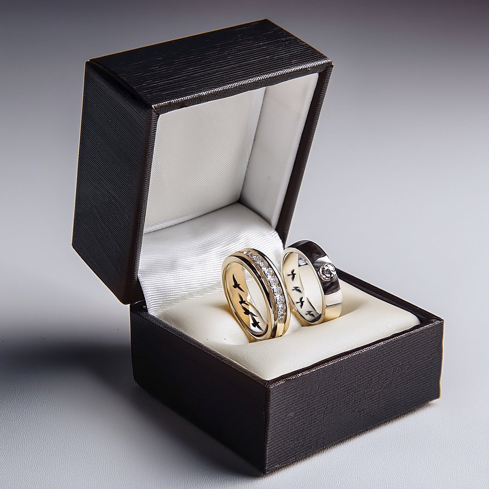 KIANIT JEWELRY - Creating engraving on wedding rings