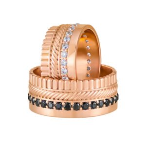 KIANIT JEWELRY - Blask kontrastów, czerwone złoto
