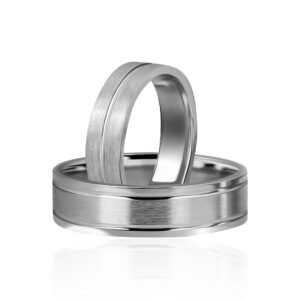 KIANIT JEWELRY - Cicha miłość, białe złoto