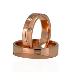 KIANIT JEWELRY - Iskra uczucia, czerwone złoto