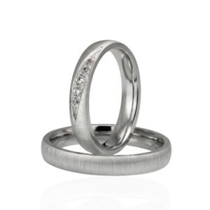KIANIT JEWELRY - Jasna droga, białe złoto