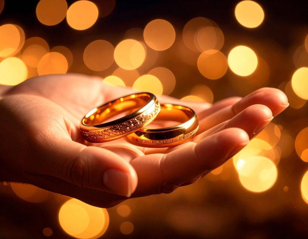 On which hand is a wedding ring worn?