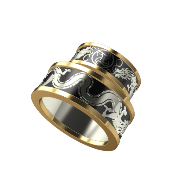 KIANIT JEWELRY - обручальные кольца из красного и белого золота